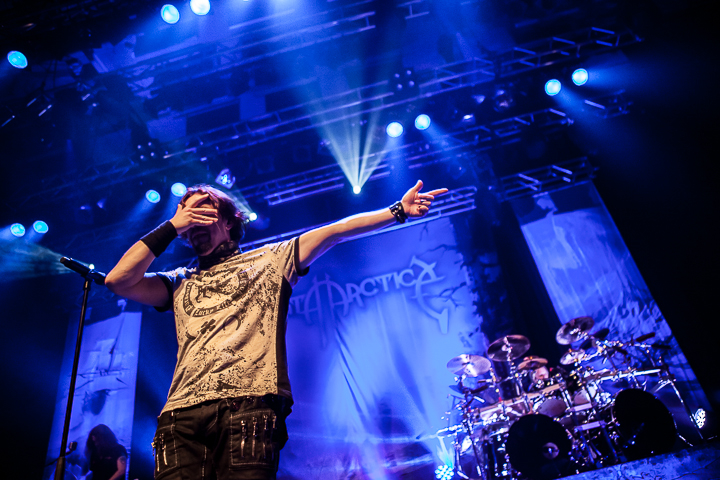 Sonata Arctica @ Effenaar, picture 3, photographed by Dorien Goetschalckx - FrontView Magazine