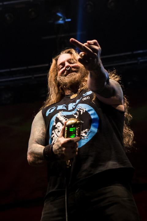 DevilDriver @ Paaspop 2014, foto 2, foto's door Dorien Goetschalckx - FrontView Magazine
