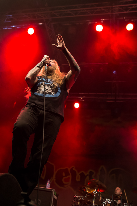 DevilDriver @ Paaspop 2014, foto 3, foto's door Dorien Goetschalckx - FrontView Magazine