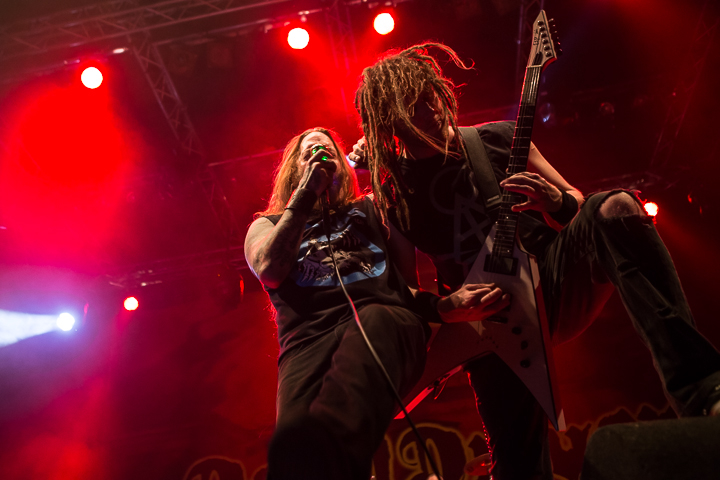 DevilDriver @ Paaspop 2014, foto 7, foto's door Dorien Goetschalckx - FrontView Magazine