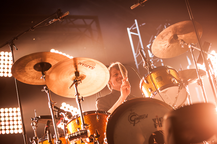Triggerfinger @ Paaspop 2014, foto 6, foto's door Dorien Goetschalckx - FrontView Magazine
