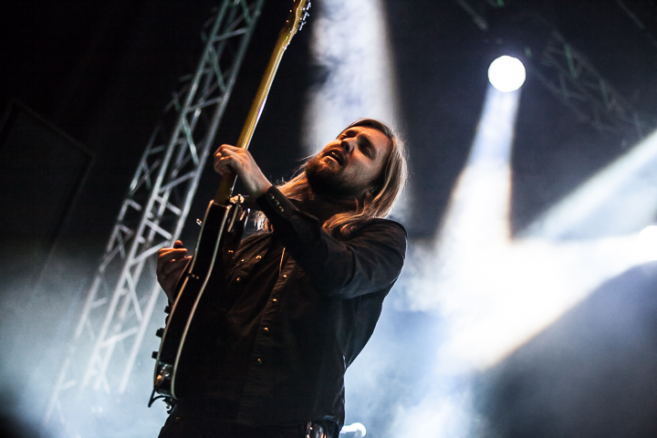 Band Of Skulls @ Paaspop 2014, foto 8, foto's door Dorien Goetschalckx - FrontView Magazine