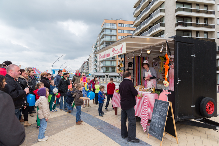 Murgafanfare Agrum & Straatanimatie @ festival aan zee De Panne, foto 3, foto's door Guy Danneels - FrontView Magazine