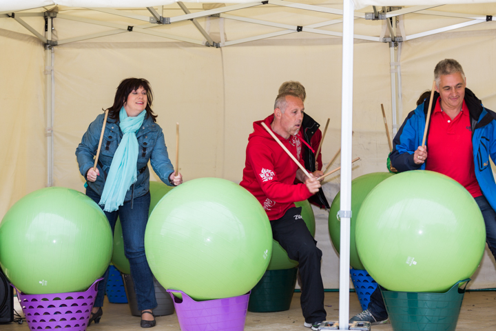 Murgafanfare Agrum & Straatanimatie @ festival aan zee De Panne, foto 19, foto's door Guy Danneels - FrontView Magazine