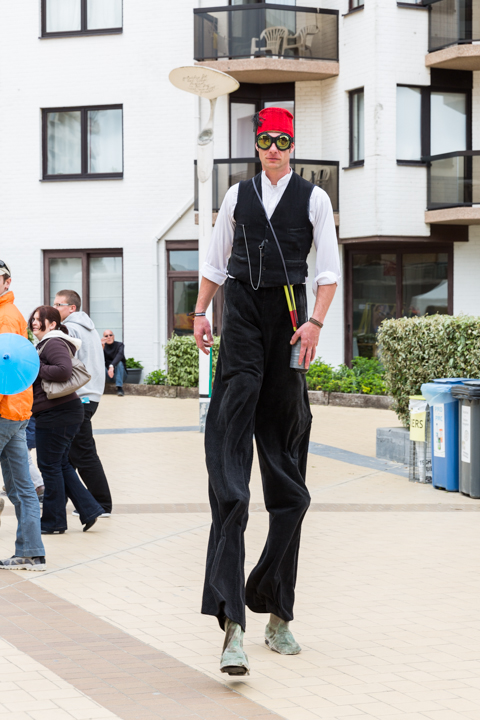 Murgafanfare Agrum & Straatanimatie @ festival aan zee De Panne, foto 21, foto's door Guy Danneels - FrontView Magazine