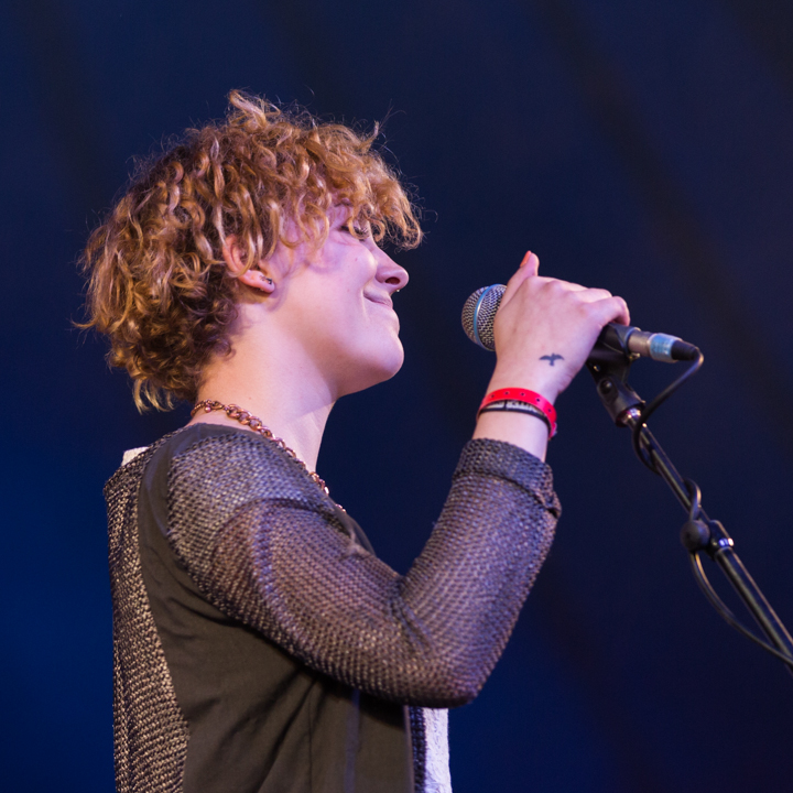 Paulien Mathues @ festival aan zee De Panne, foto 17, foto's door Guy Danneels - FrontView Magazine