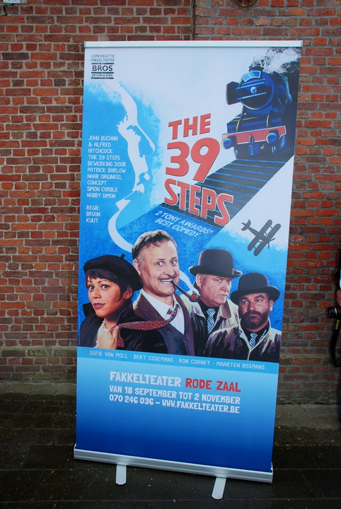 Bros producties stelt "The 39 steps" voor @ Oppuurs, picture 15, photographed by Peter Minnebo - FrontView Magazine