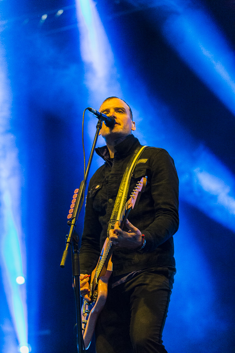 Alkaline Trio @ Groezrock 2014, picture 2, photographed by Edwin Houdevelt - FrontView Magazine