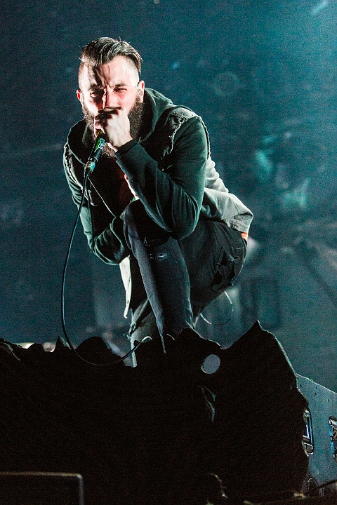Caliban @ Groezrock 2014, picture 2, photographed by Edwin Houdevelt - FrontView Magazine