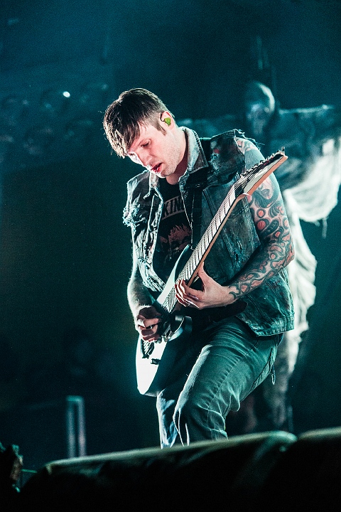 Caliban @ Groezrock 2014, picture 6, photographed by Edwin Houdevelt - FrontView Magazine
