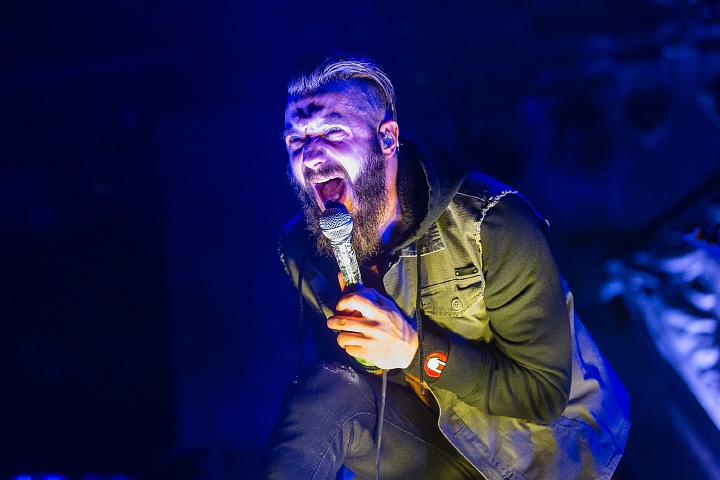 Caliban @ Groezrock 2014, picture 8, photographed by Edwin Houdevelt - FrontView Magazine