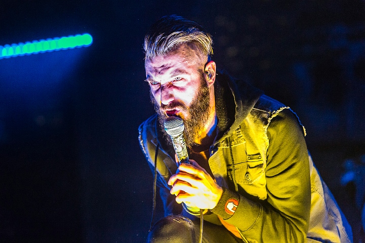 Caliban @ Groezrock 2014, picture 9, photographed by Edwin Houdevelt - FrontView Magazine