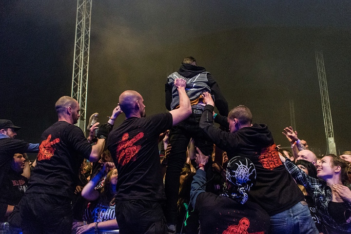 Caliban @ Groezrock 2014, picture 15, photographed by Edwin Houdevelt - FrontView Magazine