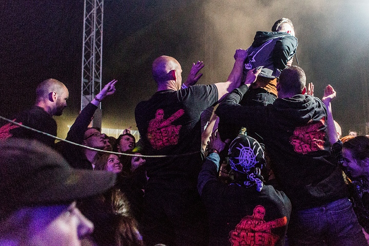 Caliban @ Groezrock 2014, picture 16, photographed by Edwin Houdevelt - FrontView Magazine