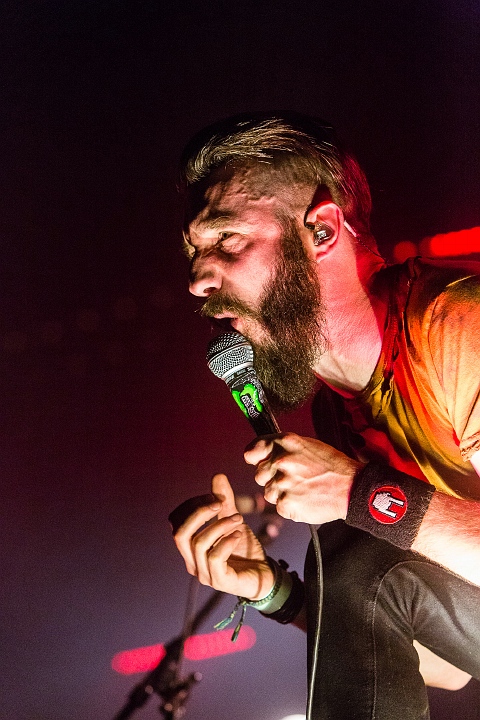 Caliban @ Groezrock 2014, picture 25, photographed by Edwin Houdevelt - FrontView Magazine