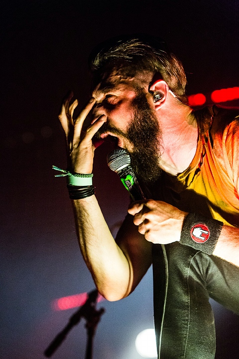 Caliban @ Groezrock 2014, picture 26, photographed by Edwin Houdevelt - FrontView Magazine