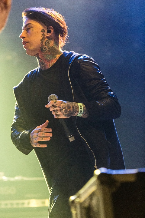Falling In Reverse @ Groezrock 2014, foto 2, foto's door Edwin Houdevelt - FrontView Magazine