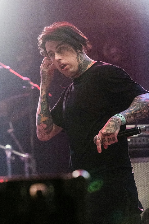 Falling In Reverse @ Groezrock 2014, foto 7, foto's door Edwin Houdevelt - FrontView Magazine