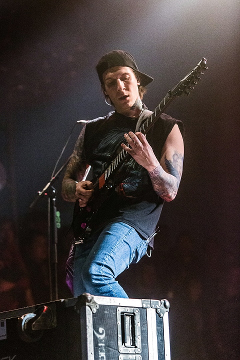 Falling In Reverse @ Groezrock 2014, foto 12, foto's door Edwin Houdevelt - FrontView Magazine