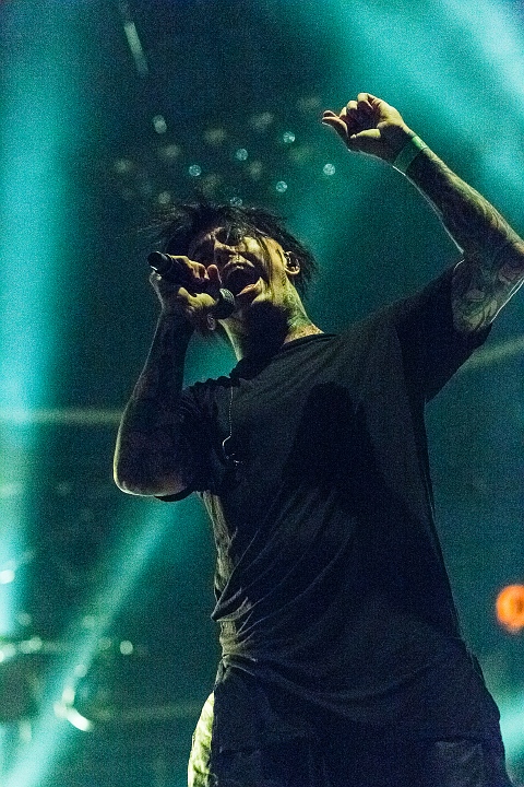 Falling In Reverse @ Groezrock 2014, foto 13, foto's door Edwin Houdevelt - FrontView Magazine