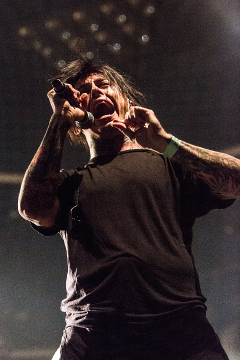 Falling In Reverse @ Groezrock 2014, foto 14, foto's door Edwin Houdevelt - FrontView Magazine