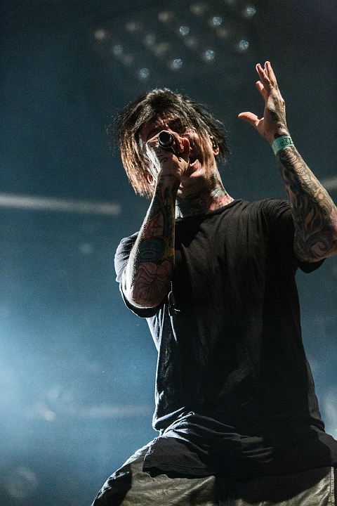 Falling In Reverse @ Groezrock 2014, foto 17, foto's door Edwin Houdevelt - FrontView Magazine