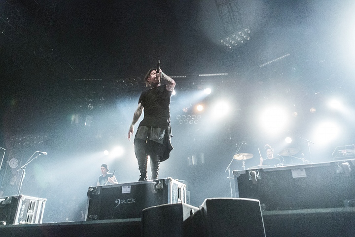 Falling In Reverse @ Groezrock 2014, foto 27, foto's door Edwin Houdevelt - FrontView Magazine