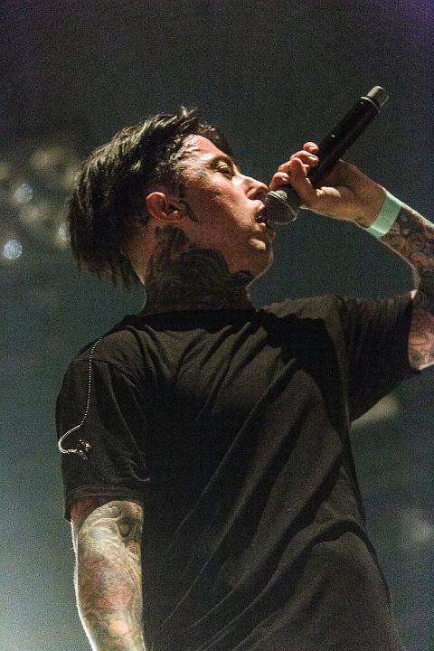 Falling In Reverse @ Groezrock 2014, foto 29, foto's door Edwin Houdevelt - FrontView Magazine