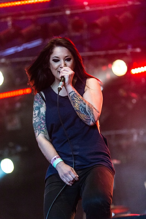The Charm The Fury @ Groezrock 2014, picture 3, photographed by Edwin Houdevelt - FrontView Magazine