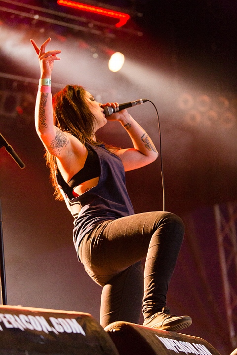 The Charm The Fury @ Groezrock 2014, picture 8, photographed by Edwin Houdevelt - FrontView Magazine