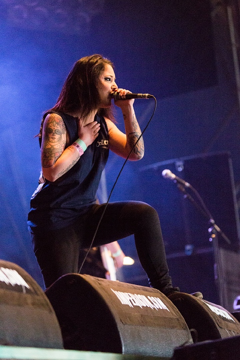 The Charm The Fury @ Groezrock 2014, picture 14, photographed by Edwin Houdevelt - FrontView Magazine