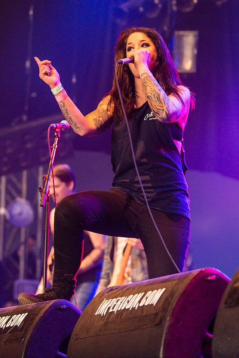 The Charm The Fury @ Groezrock 2014, picture 18, photographed by Edwin Houdevelt - FrontView Magazine