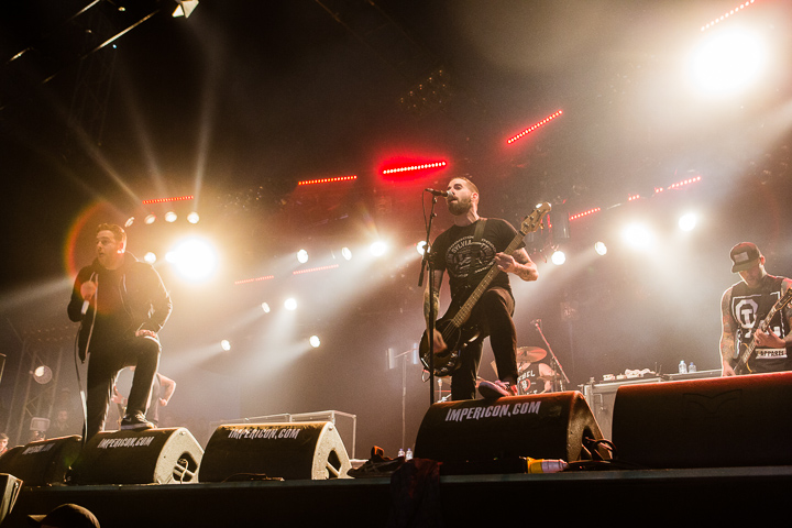 The Ghost Inside @ Groezrock 2014, foto 4, foto's door Edwin Houdevelt - FrontView Magazine