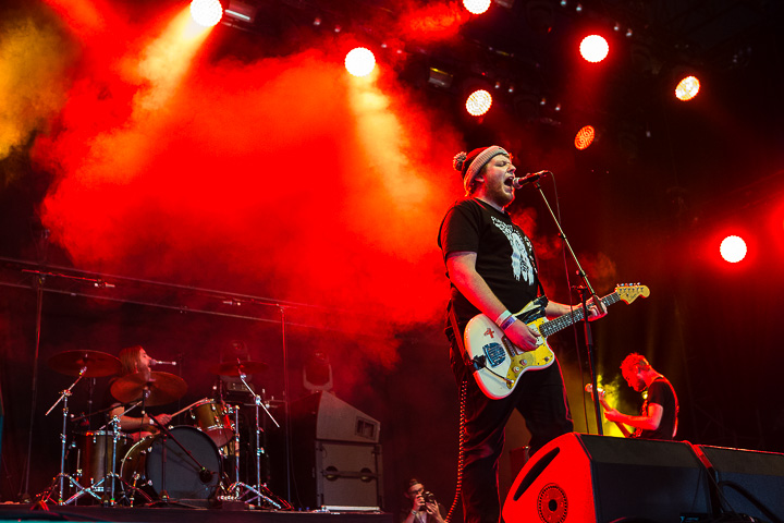 The Smith Street Band @ Groezrock 2014, picture 5, photographed by Edwin Houdevelt - FrontView Magazine