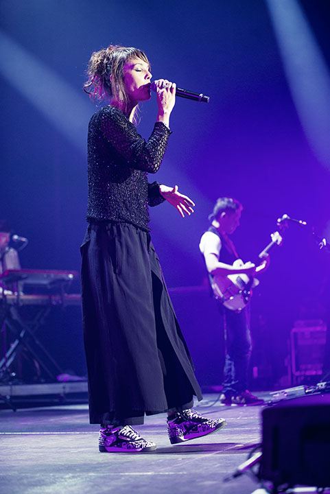 Zaz @ Vorst Nationaal, foto 18, foto's door Jef Peeters - FrontView Magazine