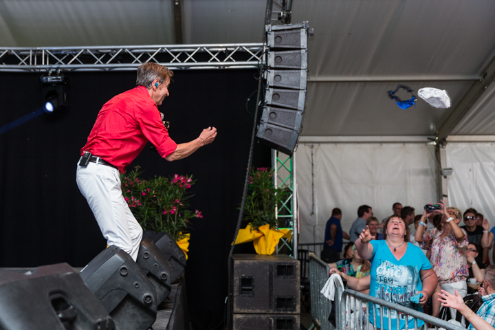 Willy Sommers @ Wortegemsen Feesten, picture 22, photographed by Guy Danneels - FrontView Magazine