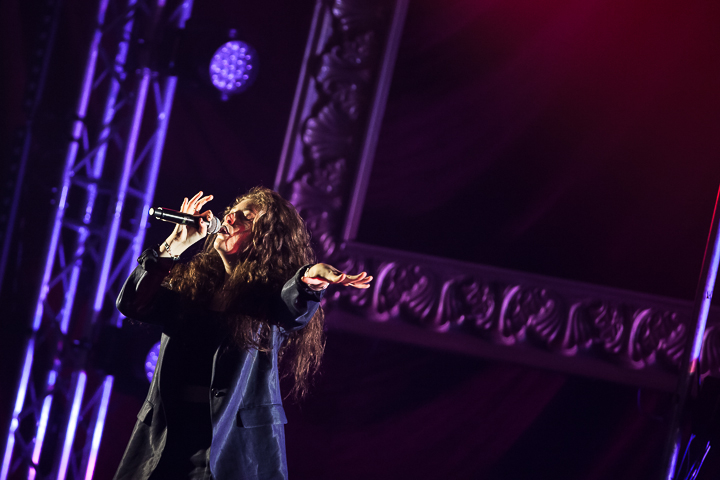 Lorde @ Tivoli, picture 2, photographed by Dorien Goetschalckx - FrontView Magazine
