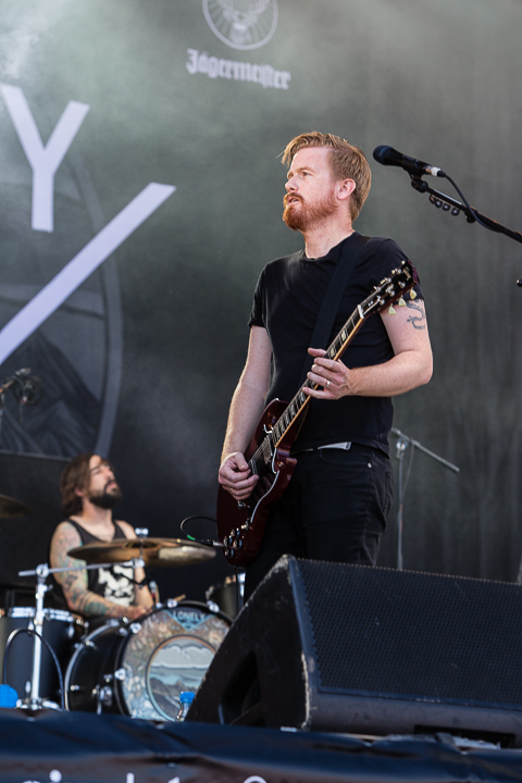 Lonely The Brave @ Rock Am Ring 2014, picture 5, photographed by Edwin Houdevelt - FrontView Magazine