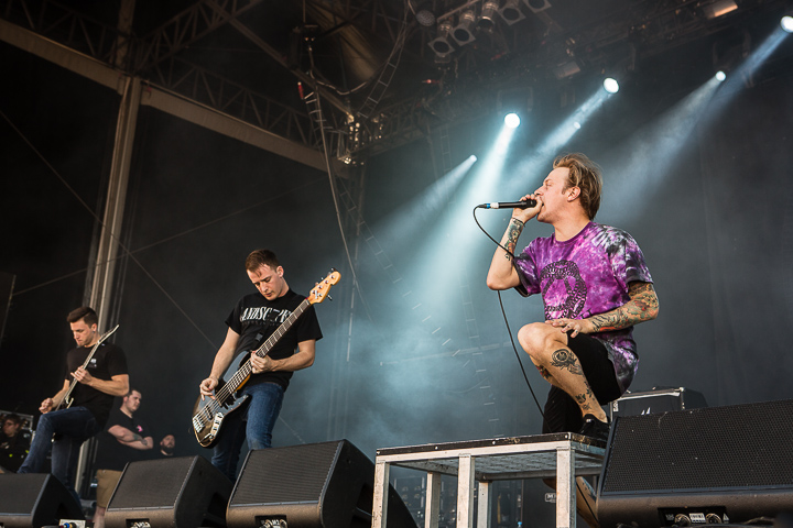 Architects @ Rock Am Ring 2014, picture 2, photographed by Edwin Houdevelt - FrontView Magazine
