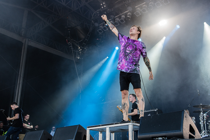 Architects @ Rock Am Ring 2014, picture 3, photographed by Edwin Houdevelt - FrontView Magazine