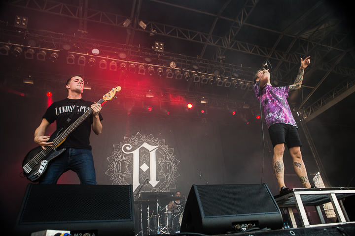 Architects @ Rock Am Ring 2014, picture 4, photographed by Edwin Houdevelt - FrontView Magazine