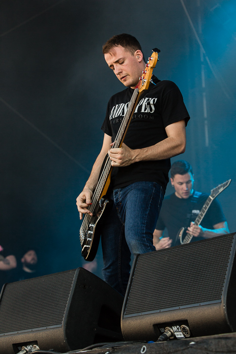 Architects @ Rock Am Ring 2014, picture 12, photographed by Edwin Houdevelt - FrontView Magazine