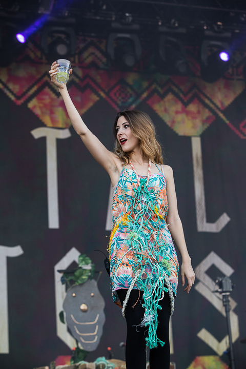 Crystal Fighters @ Rock Am Ring 2014, picture 2, photographed by Edwin Houdevelt - FrontView Magazine