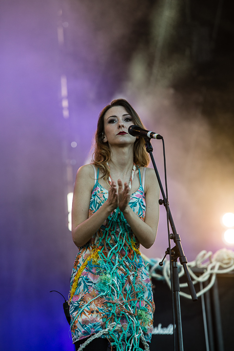 Crystal Fighters @ Rock Am Ring 2014, picture 10, photographed by Edwin Houdevelt - FrontView Magazine