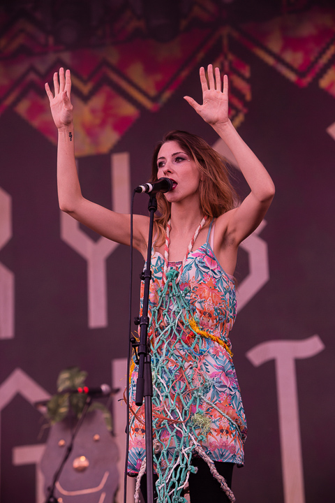 Crystal Fighters @ Rock Am Ring 2014, picture 11, photographed by Edwin Houdevelt - FrontView Magazine