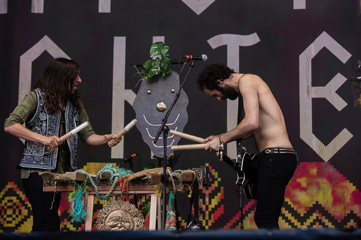 Crystal Fighters @ Rock Am Ring 2014, picture 15, photographed by Edwin Houdevelt - FrontView Magazine