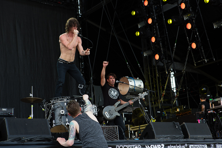 Nothing More @ Rock Am Ring 2014, picture 1, photographed by Edwin Houdevelt - FrontView Magazine