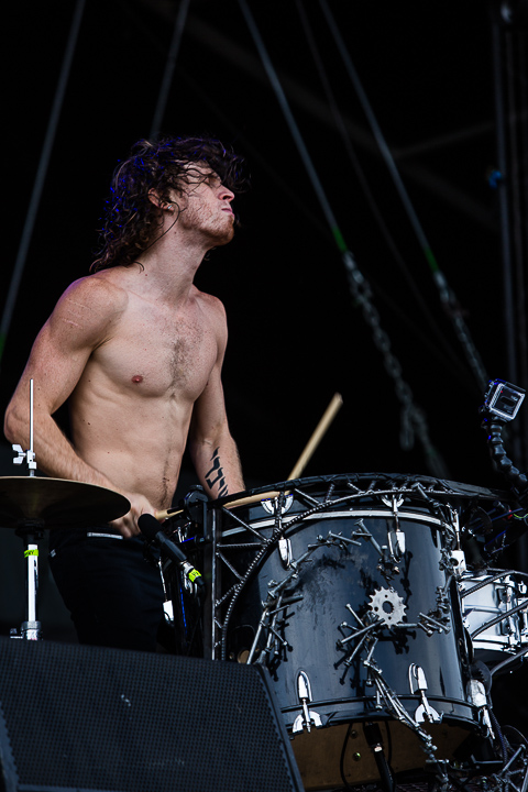 Nothing More @ Rock Am Ring 2014, picture 4, photographed by Edwin Houdevelt - FrontView Magazine