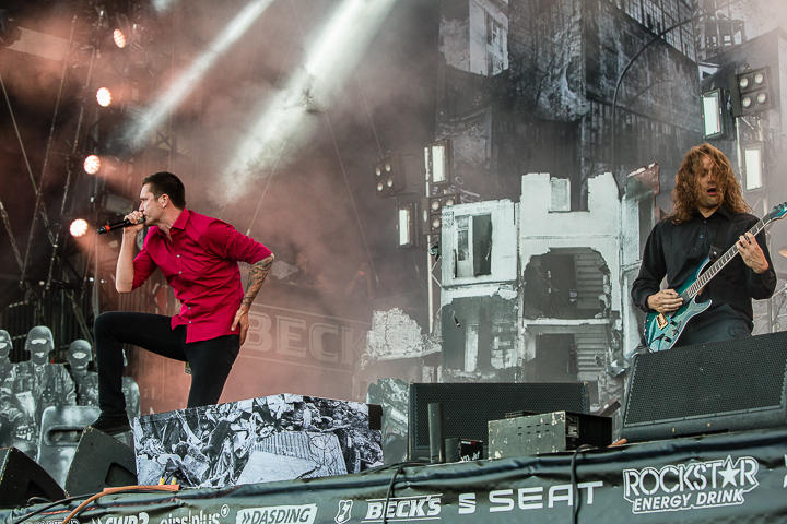 Heaven Shall Burn @ Rock Am Ring 2014, picture 14, photographed by Edwin Houdevelt - FrontView Magazine