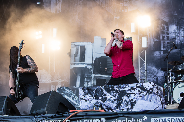 Heaven Shall Burn @ Rock Am Ring 2014, picture 25, photographed by Edwin Houdevelt - FrontView Magazine